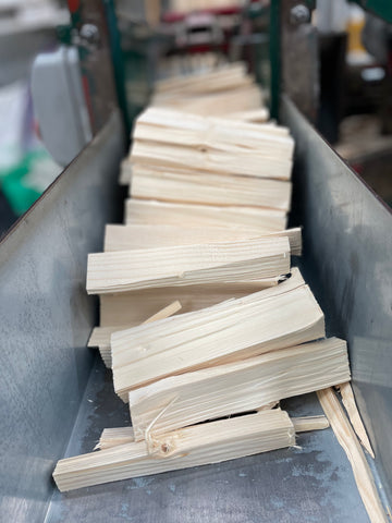 Processed Kindling Wood