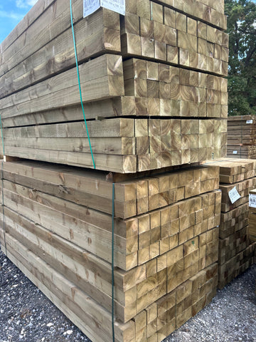 Treated Timber Fence Posts